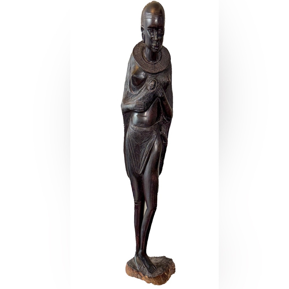 African Blackwood Makonde Carving, Tanzania